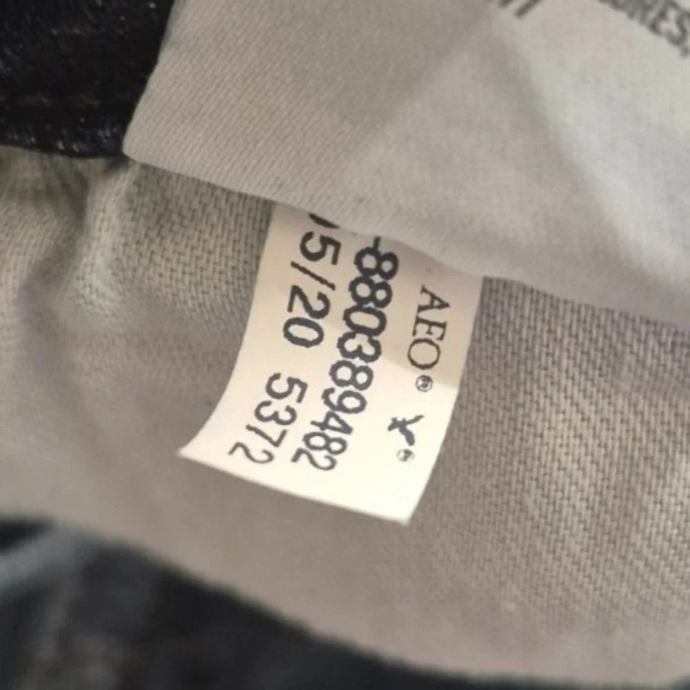 American Eagle AirFlex men's slim straight denim blue jeans‎ 38x32 dark wash